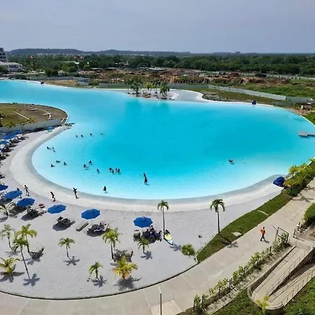 2br 2ba Baia Kristal Crystal Lagoon Apartamento Cartagena